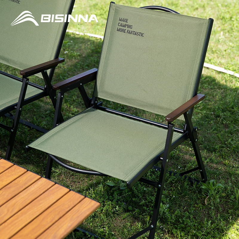 Outdoor Furniture Rocking Chair - BISINNA kursi berkemah lipat luar ruangan,