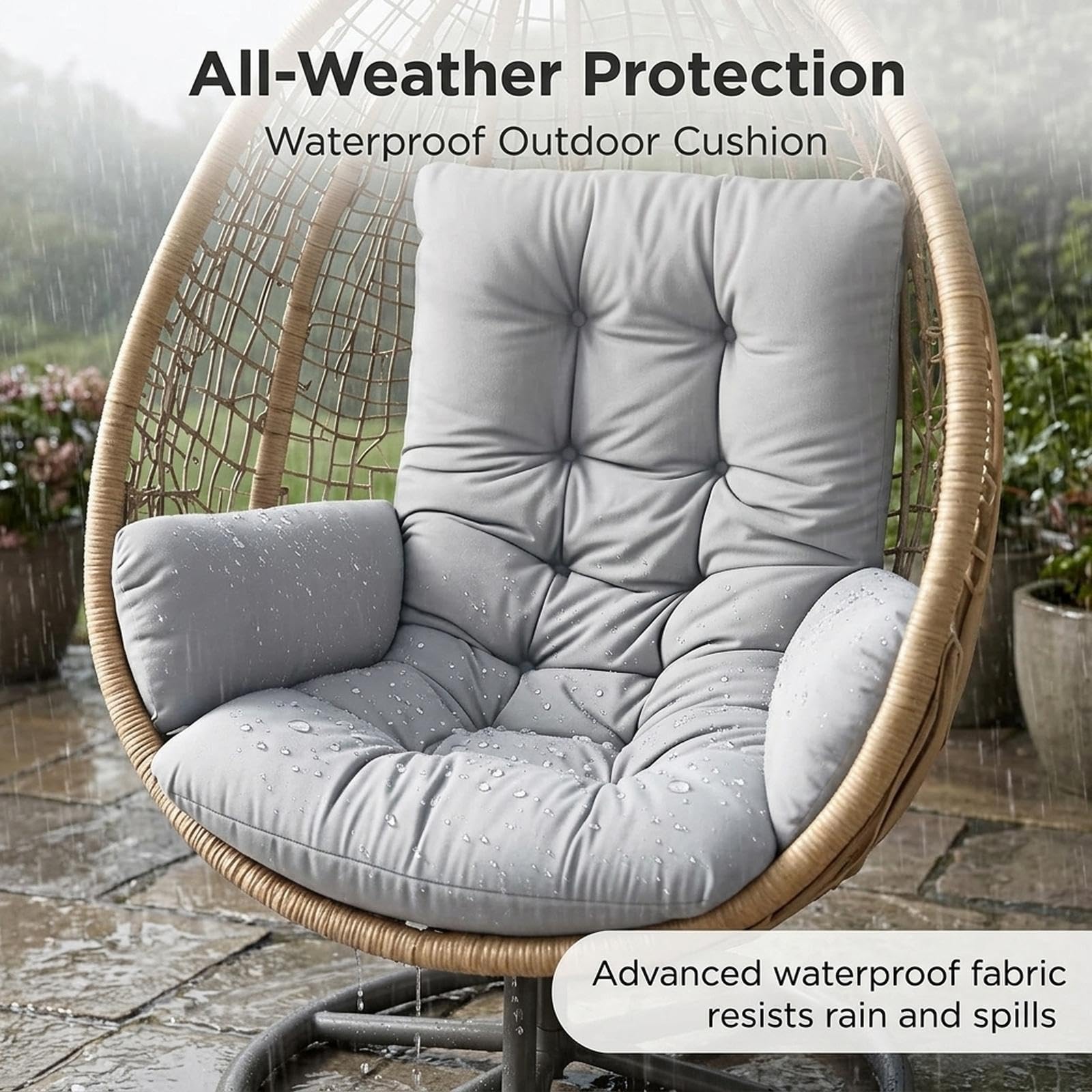 Outdoor Furniture Replacement Fabric - Pengganti Bantal Kursi Telur, Bantal Kursi
