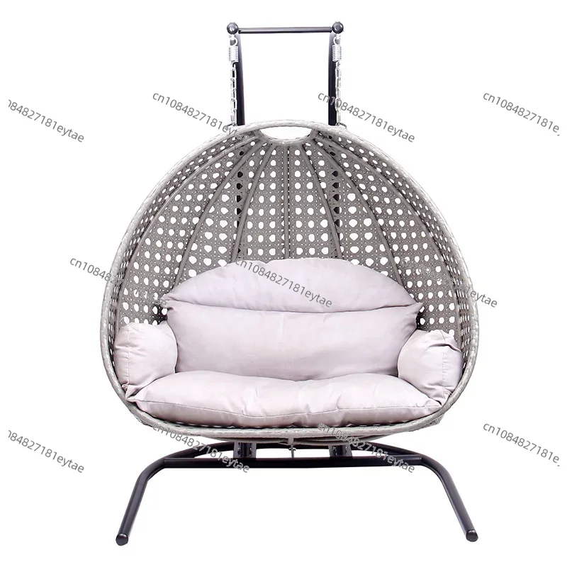 Outdoor Furniture Egg Chair - Kursi Gantung Rotan Modern untuk Teras