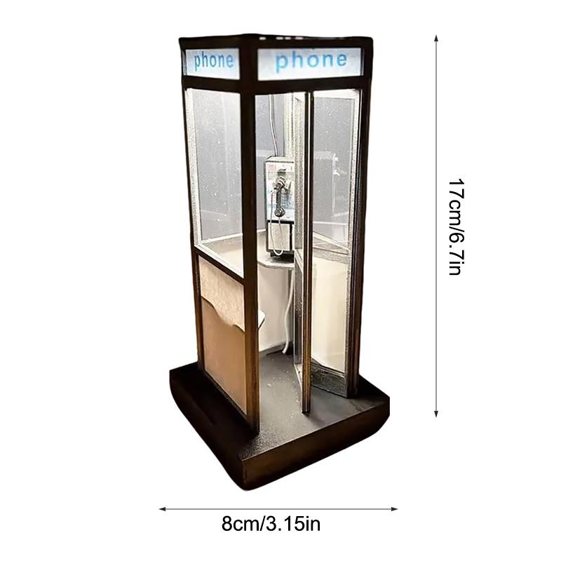 Outdoor Furniture Vintage - Lampu Meja Bentuk Telepon Klasik Dengan