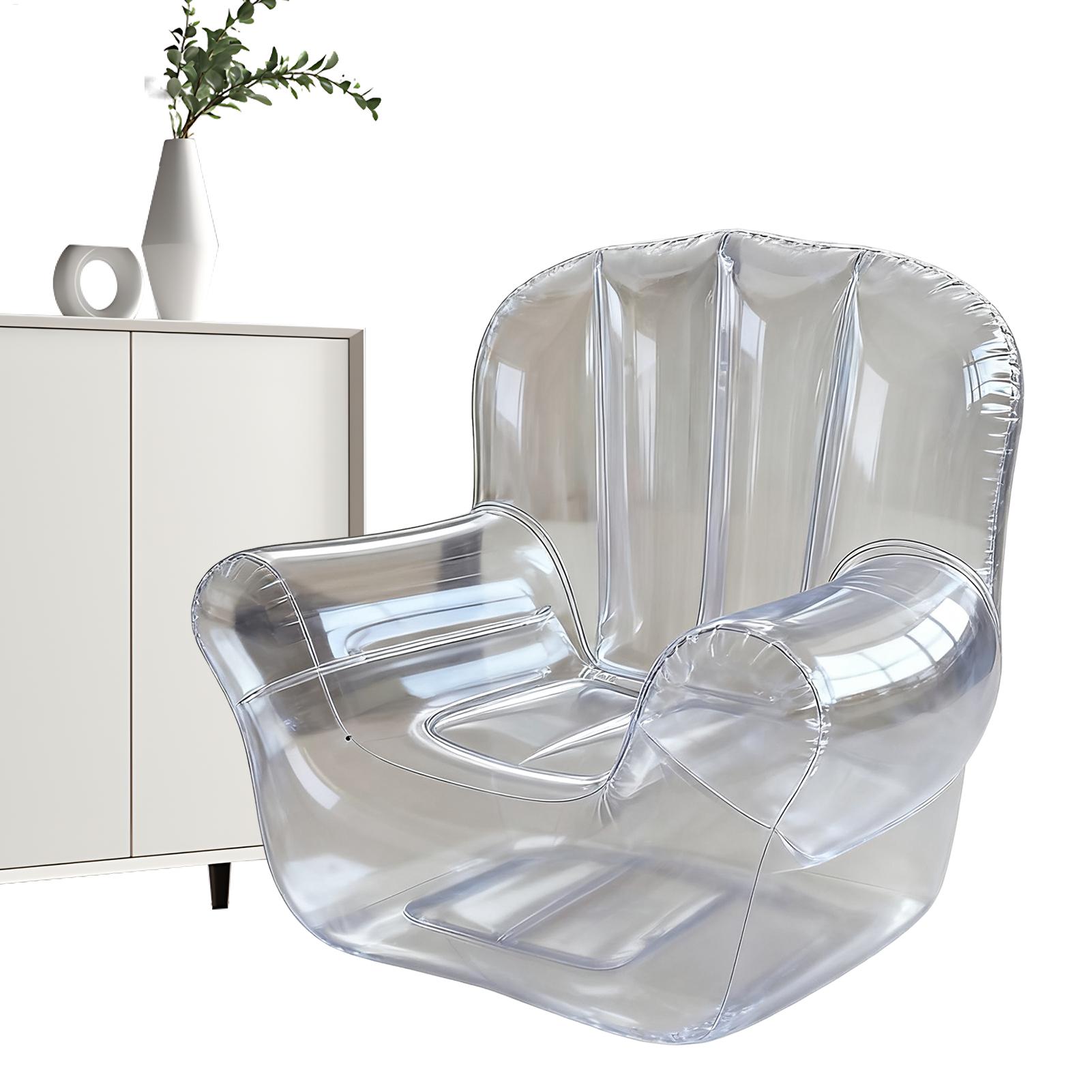 Outdoor Furniture For Pool - Sofa PVC Transparan Tebal, Sofa Tiup