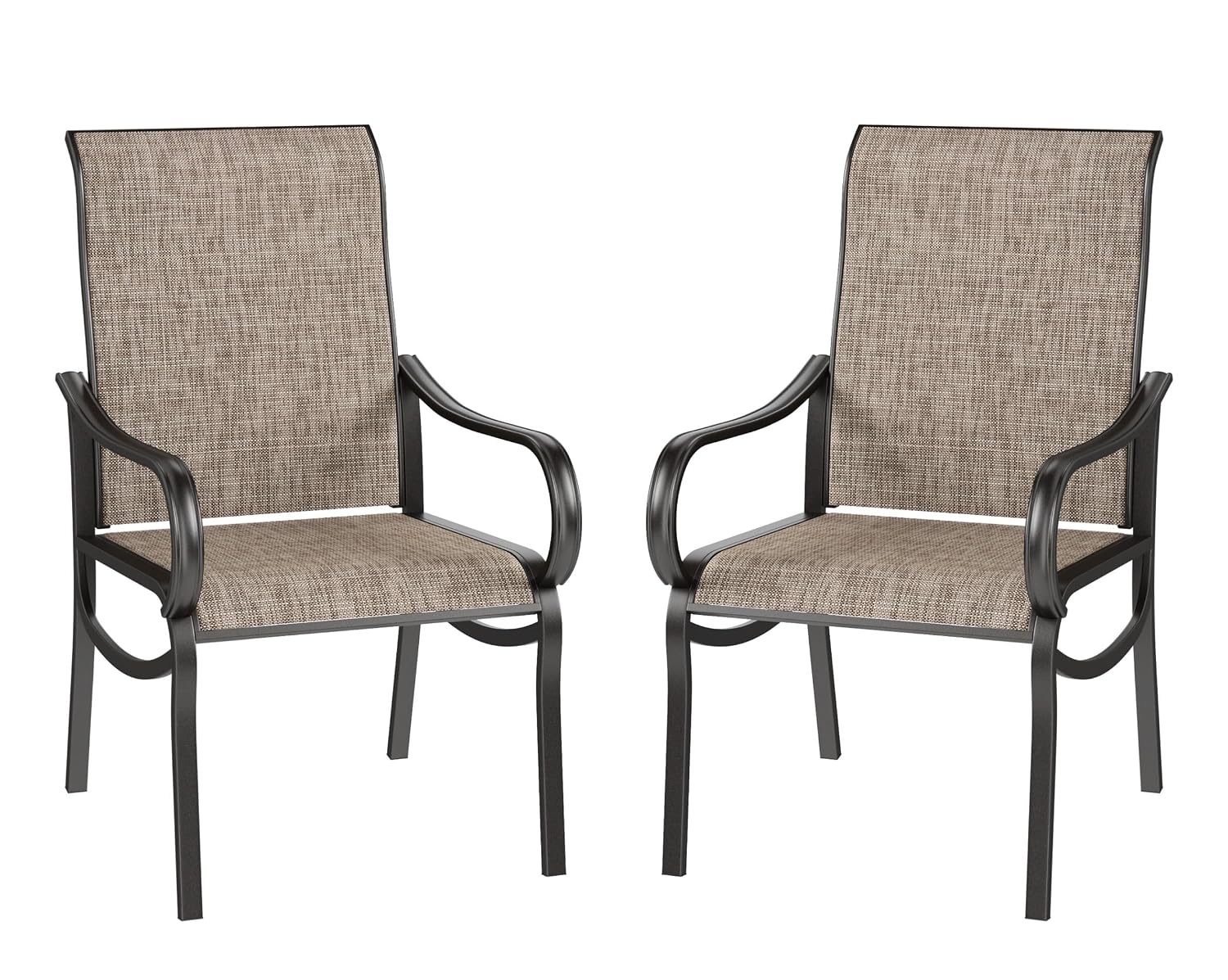 Deck Chair Lounger - Set Kursi Makan Teras Ergonomis dengan