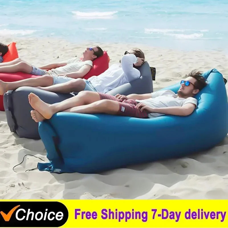 Outdoor Furniture European - Sofa Tiup Portabel untuk Luar Ruangan,