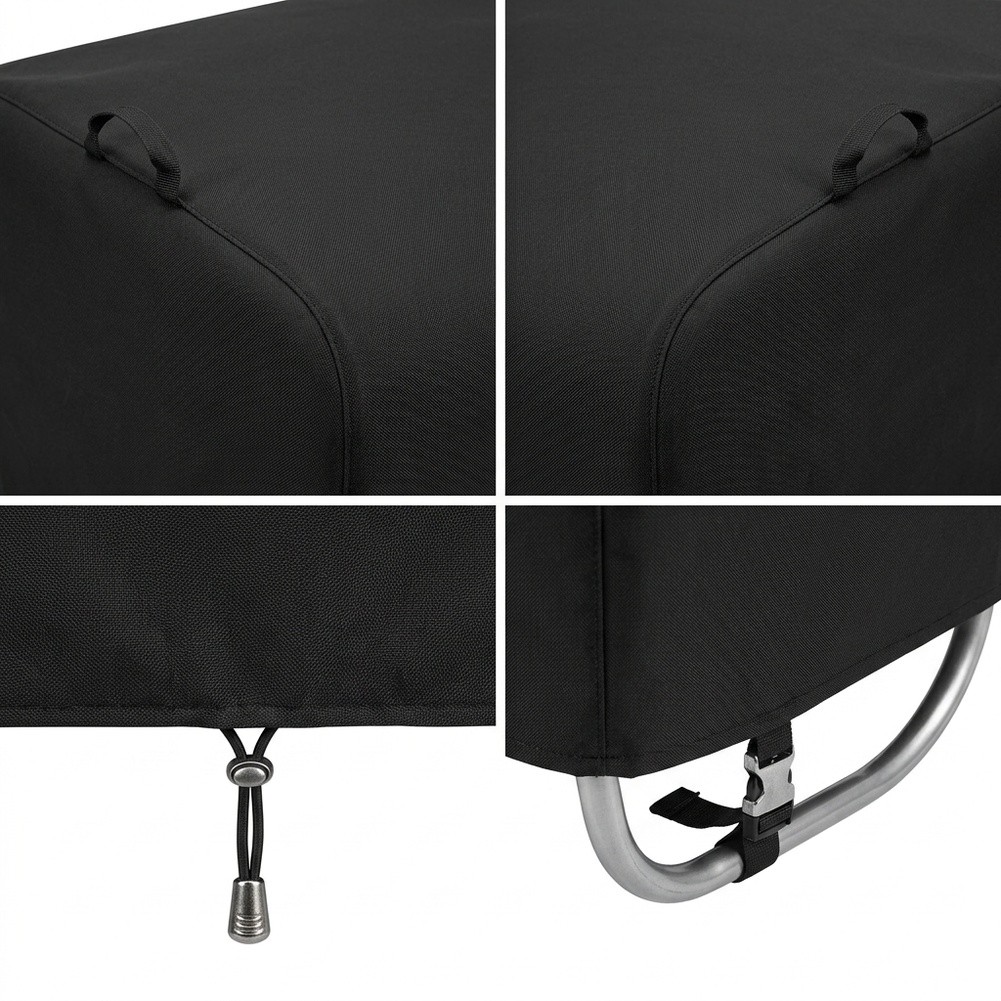 Outdoor Furniture Egg Chair - Sarung Kursi Goyang Telur Patio Hitam
