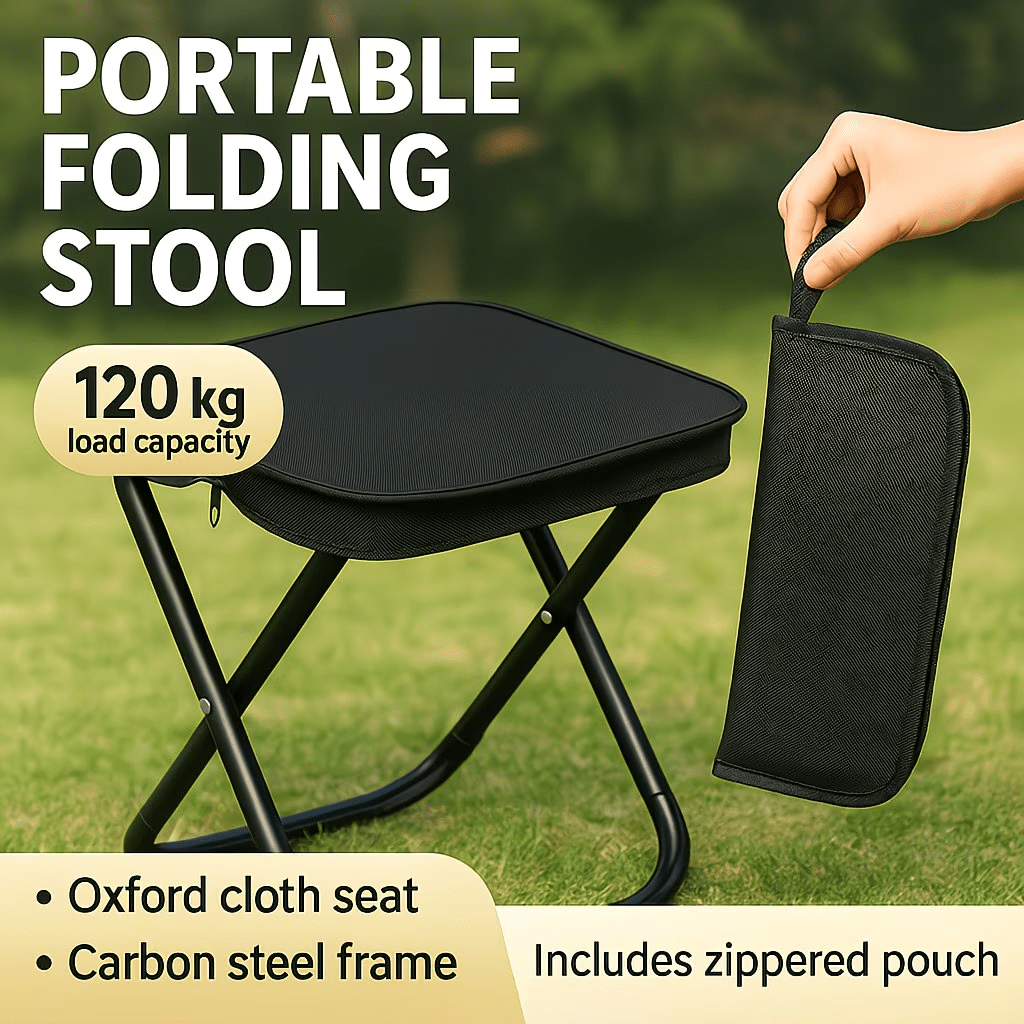 Outdoor Furniture Cheap - [Kursi Lipat Portabel] Rangka Ringan dan