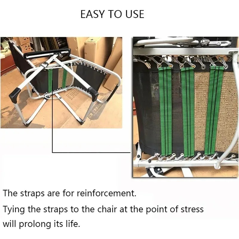 3/6 Buah Sabuk Elastis Penahan - Deck Chair Lounger ulasan dan harga