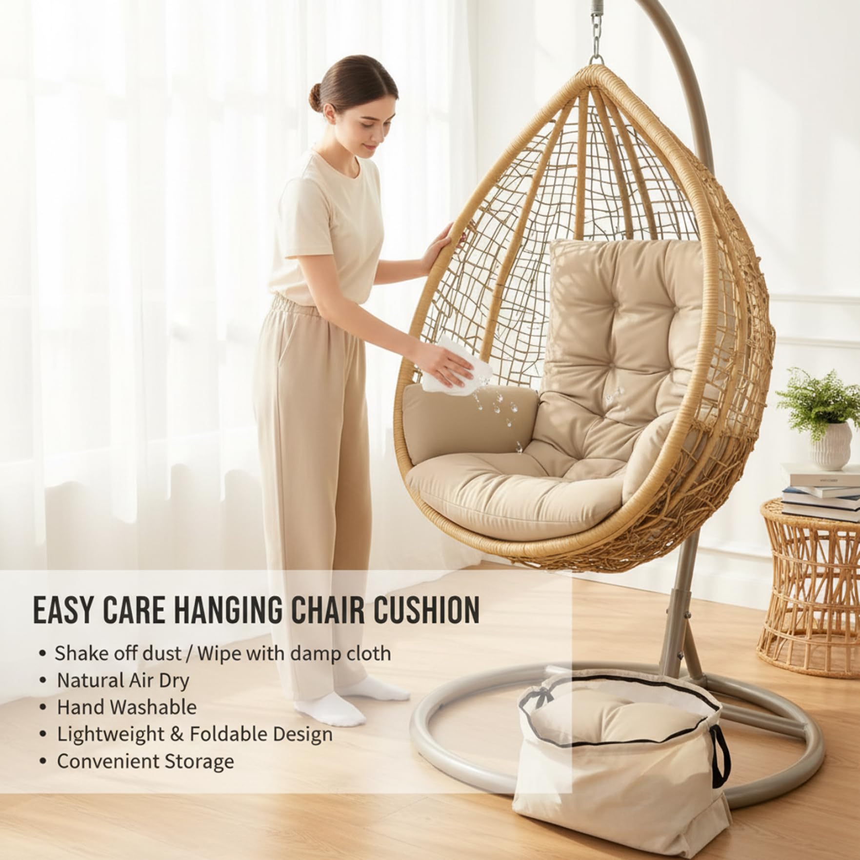 Pengganti Bantalan Kursi Telur - Outdoor Furniture Egg Chair ulasan dan harga