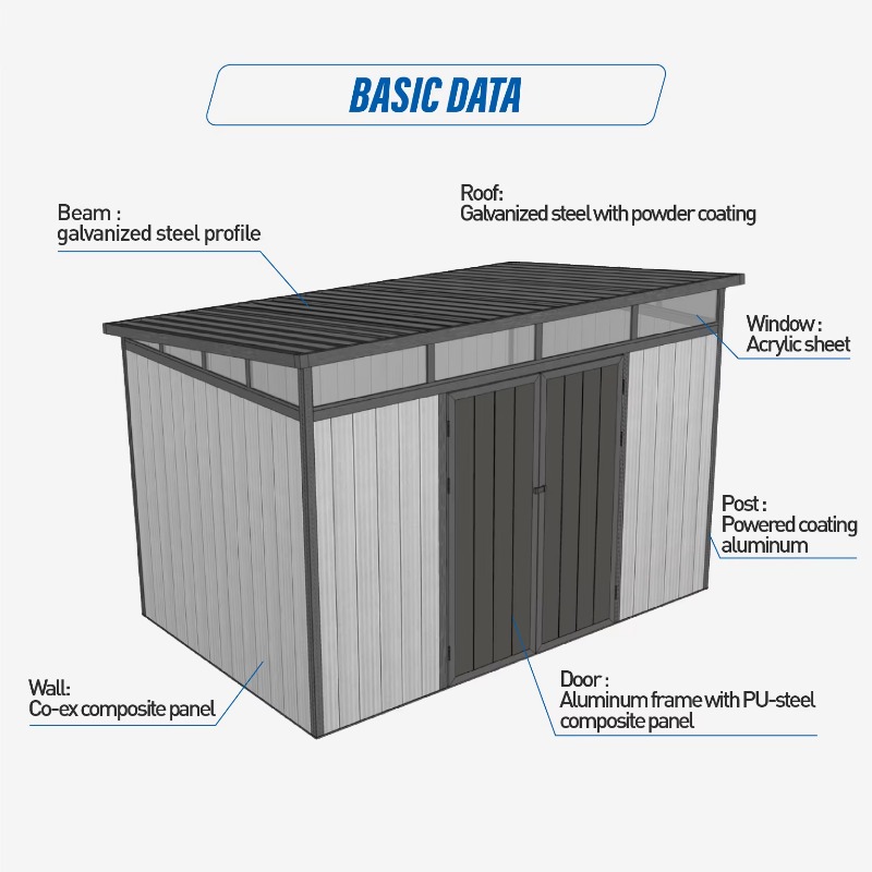 Gudang Penyimpanan Peralatan L - Outdoor Furniture Wood ulasan dan harga