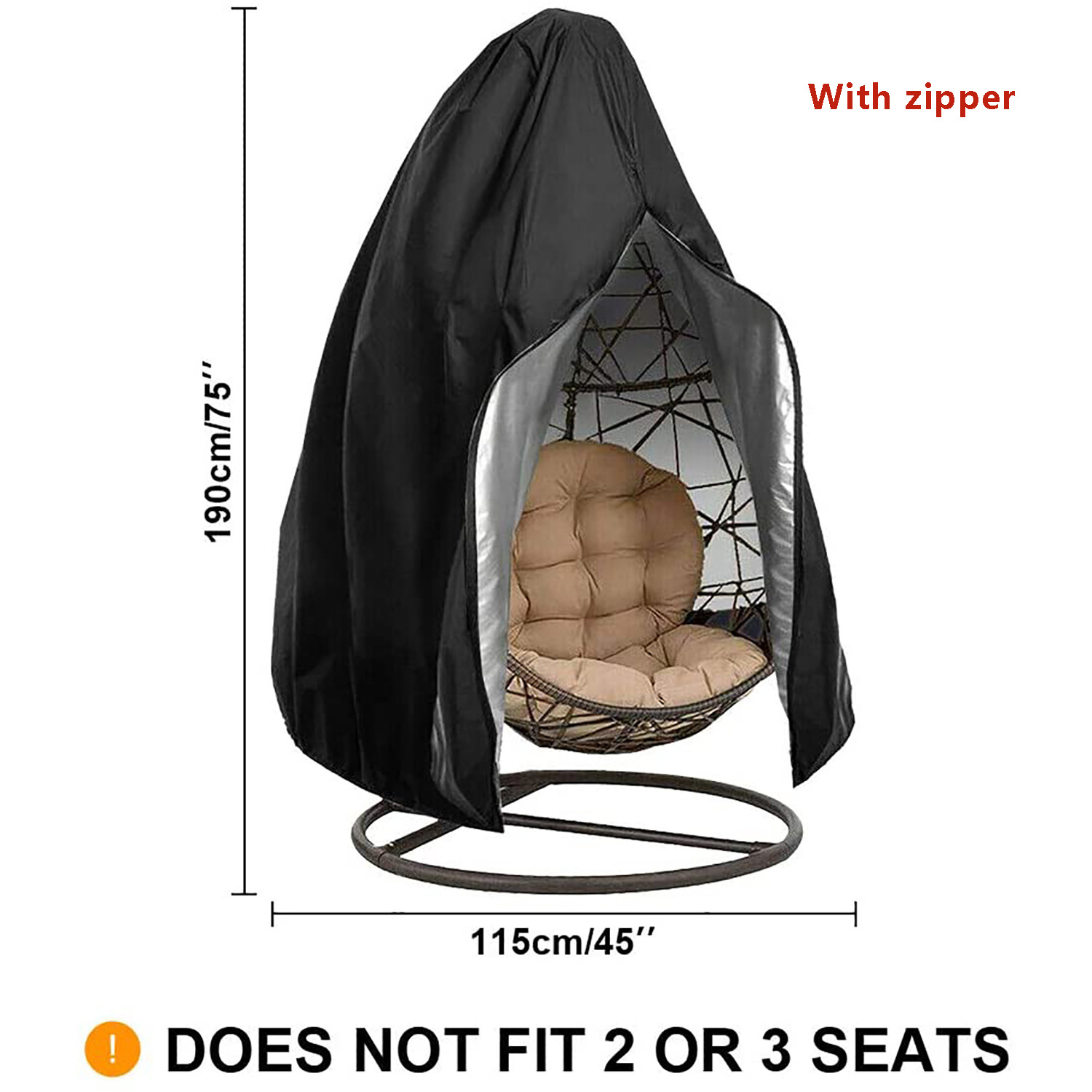 1 Buah Penutup Kursi Ayun Gant - Outdoor Furniture Egg Chair ulasan dan harga