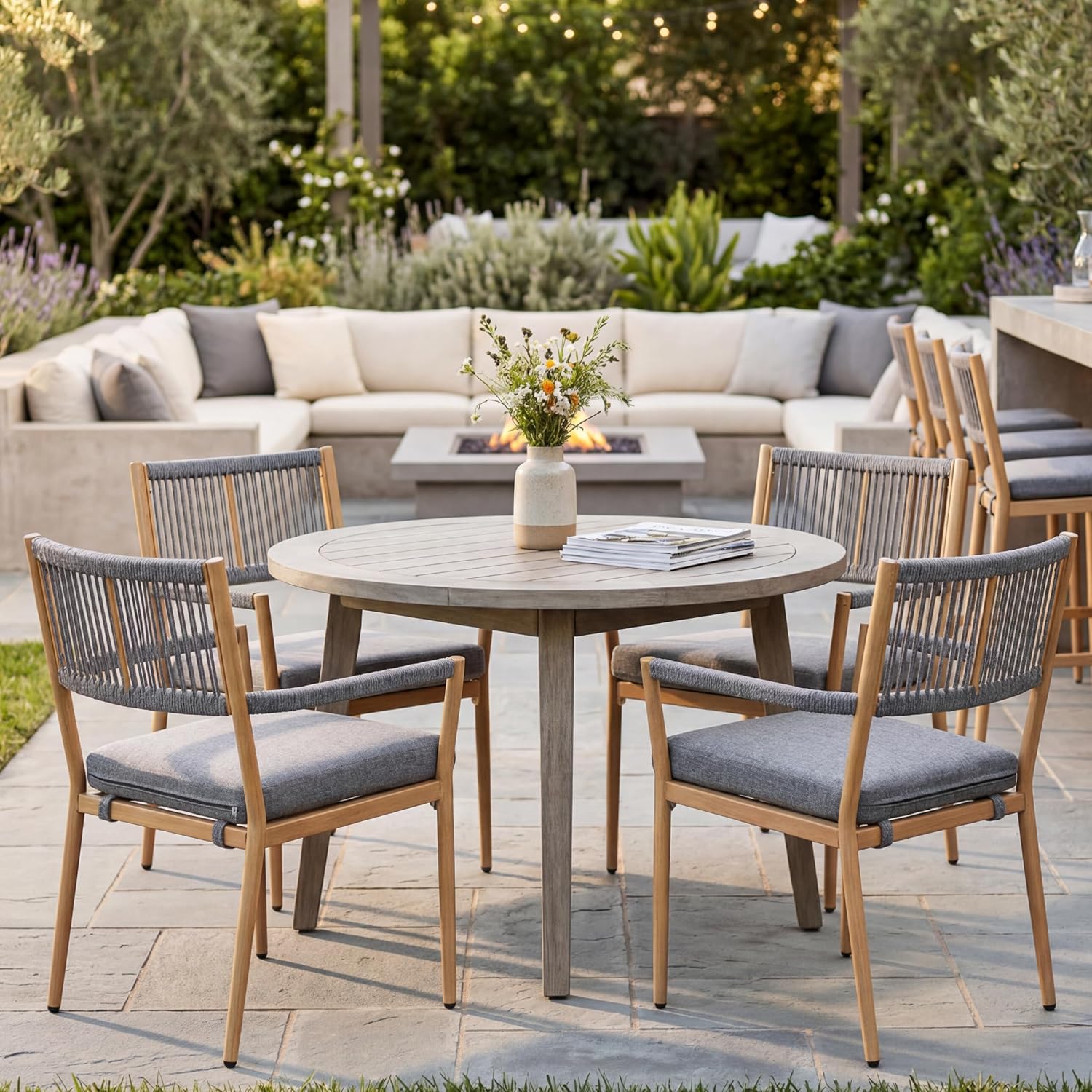 Kursi Makan Luar Ruangan denga - Deck Chair Lounger ulasan dan harga
