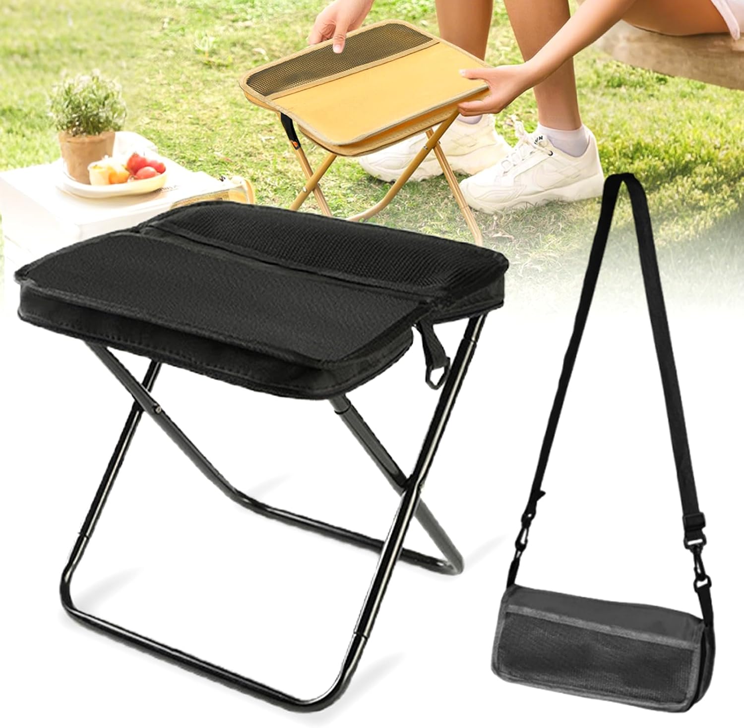 Kursi Lipat Portabel GMOX 1.5l - Outdoor Furniture Rocking Chair ulasan dan harga