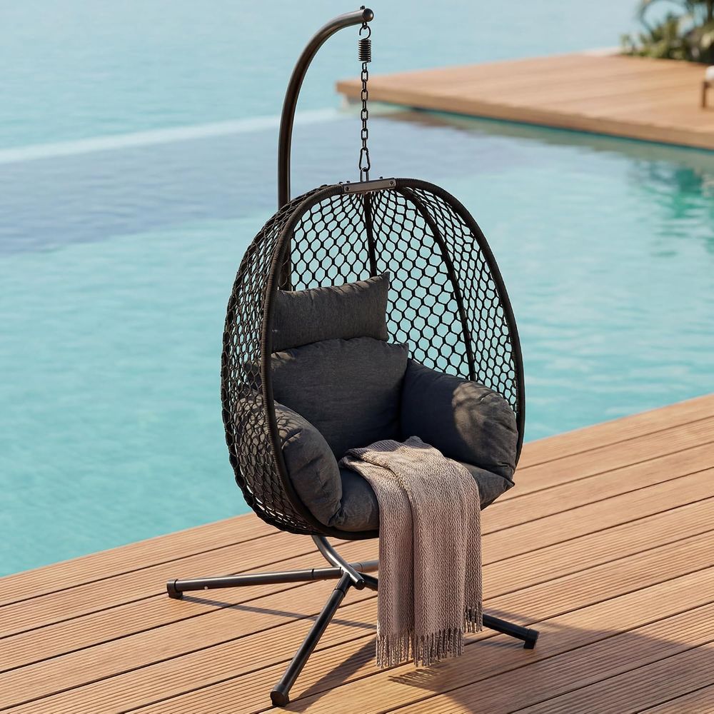 Kursi Telur Gantung Outdoor de - Outdoor Furniture Egg Chair ulasan dan harga