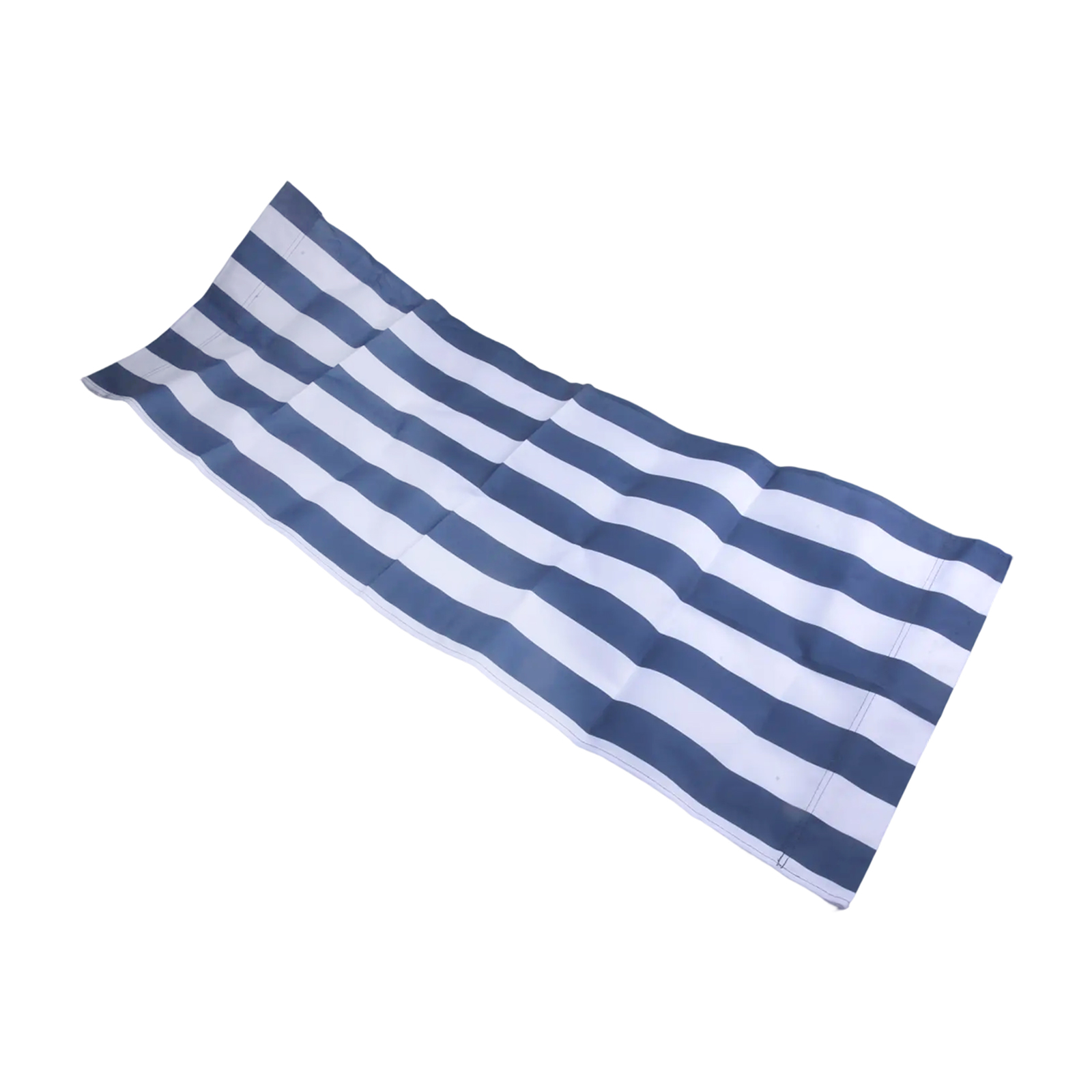 Kain Poliester Bergaris Putih  - Deck Chair Lounger ulasan dan harga