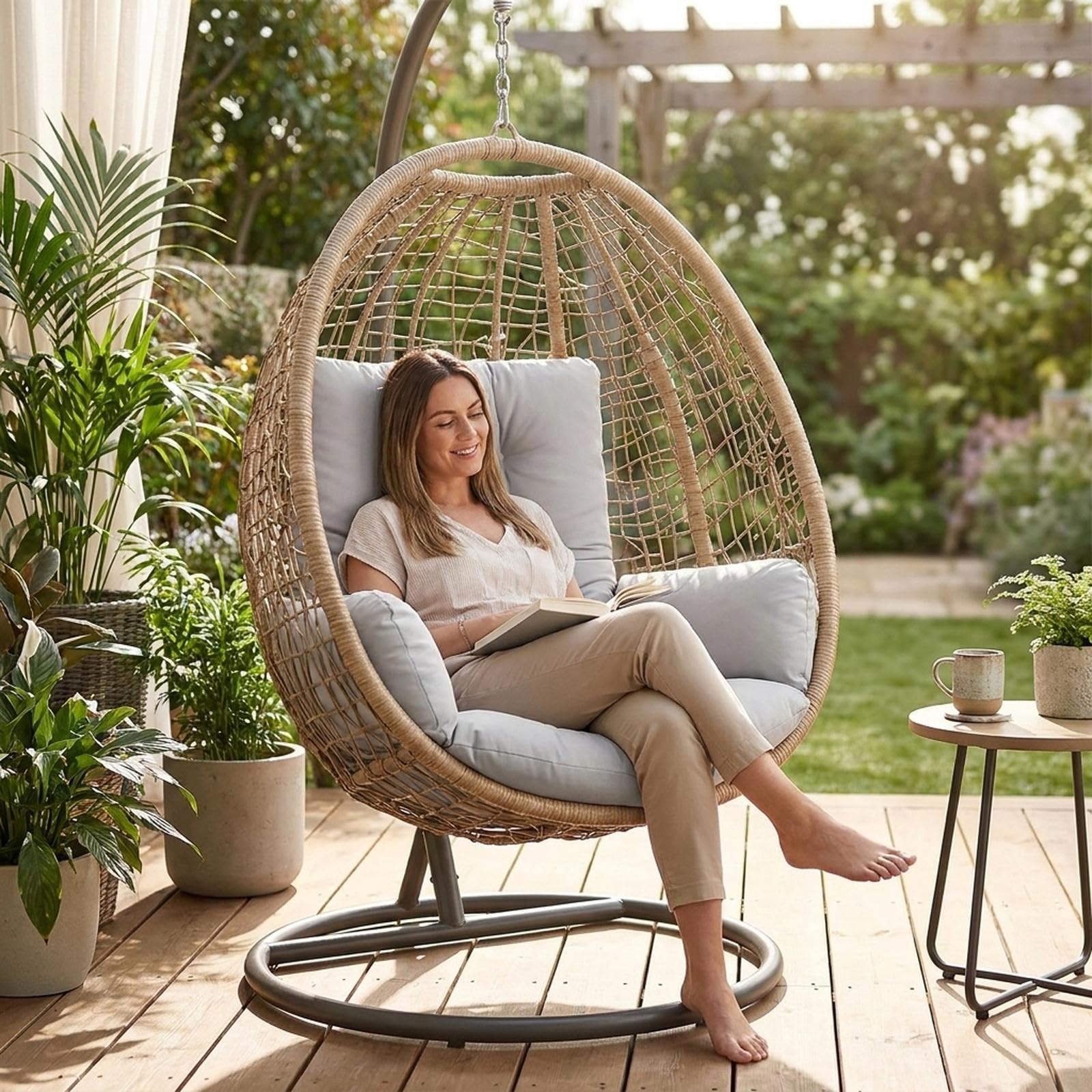 Pengganti Bantal Kursi Telur,  - Outdoor Furniture Replacement Fabric ulasan dan harga
