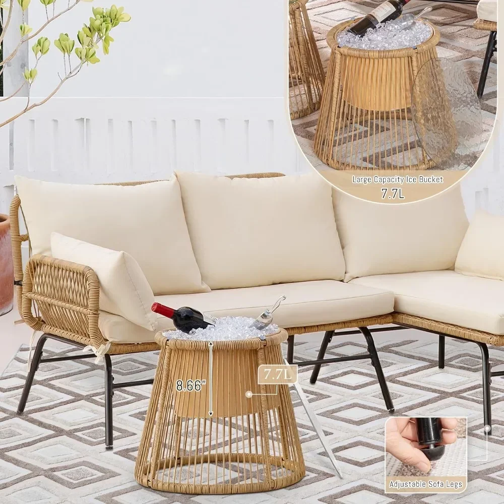 Set Furnitur Teras Luar Ruanga - Outdoor Furniture Egg Chair ulasan dan harga