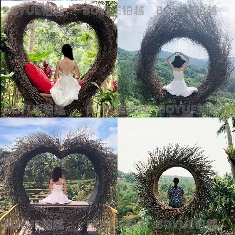 Kursi Gantung Rotan untuk Tama - Outdoor Furniture Egg Chair ulasan dan harga