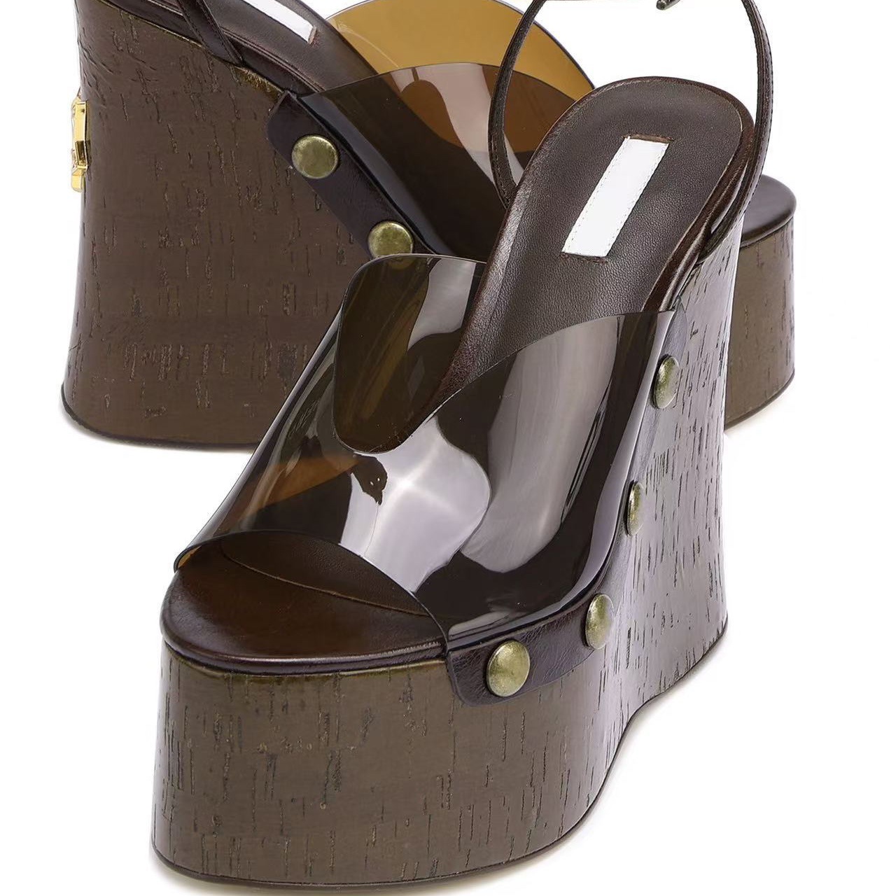 Sandal Hak Tinggi 14 Cm Hak Te - Outdoor Furniture Wood ulasan dan harga