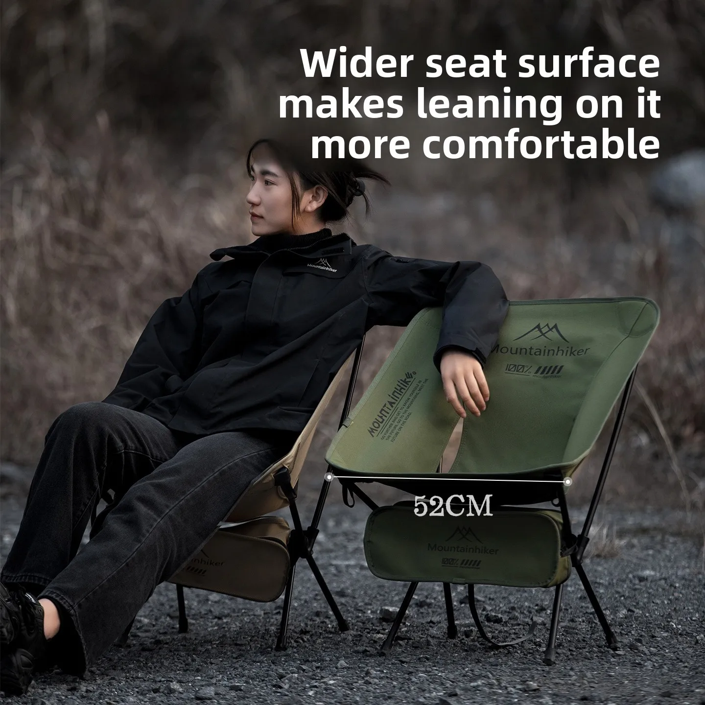 Kursi Lipat Ultra Ringan MOUNT - Outdoor Furniture Cheap ulasan dan harga