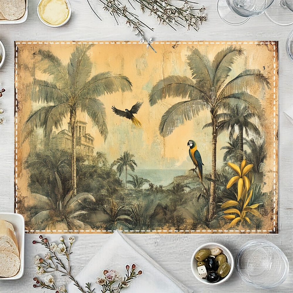 VIKAMA Tatakan Gaya Tropis Den - Outdoor Furniture Vintage ulasan dan harga