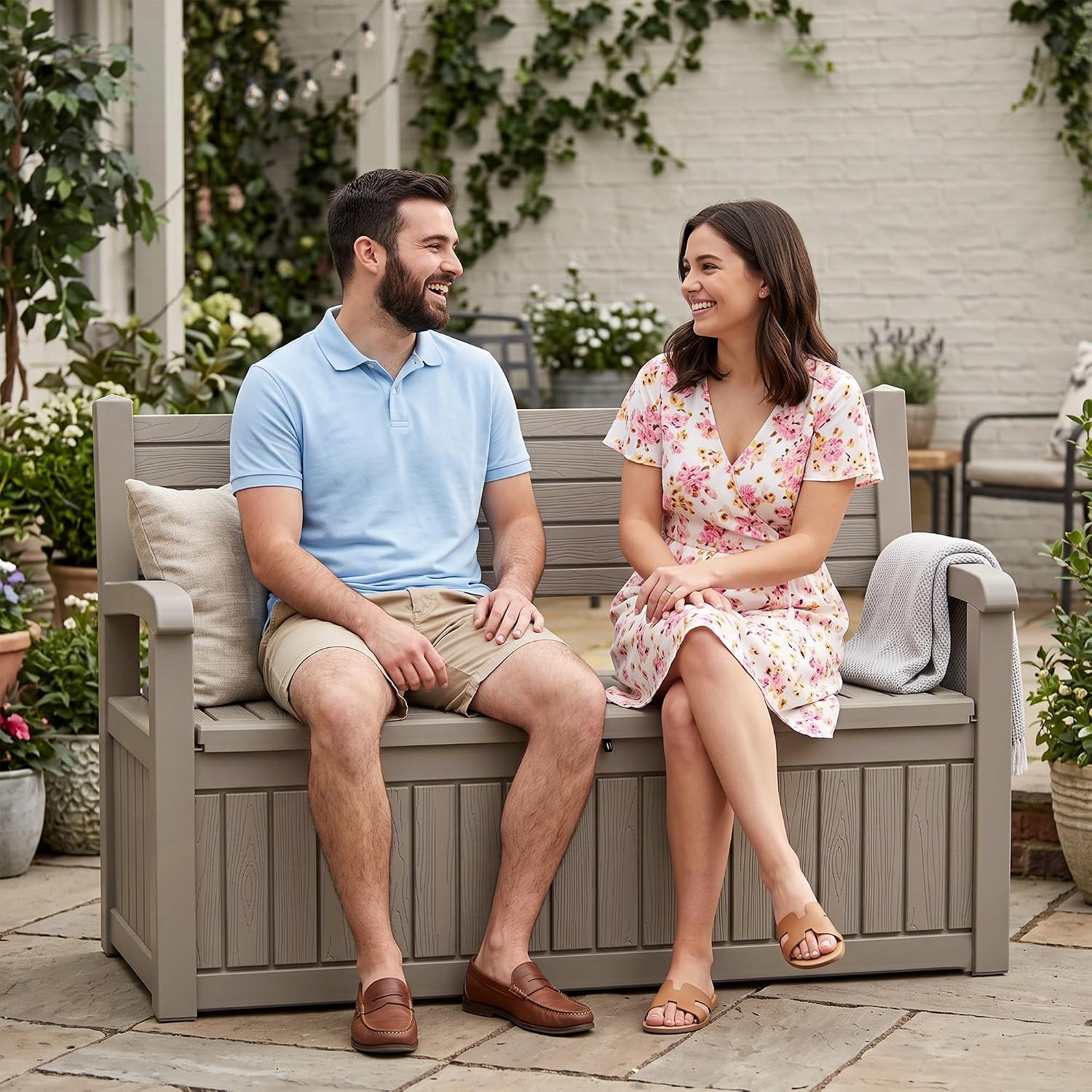 Kotak Penyimpanan Luar Ruangan - Outdoor Furniture For Pool ulasan dan harga