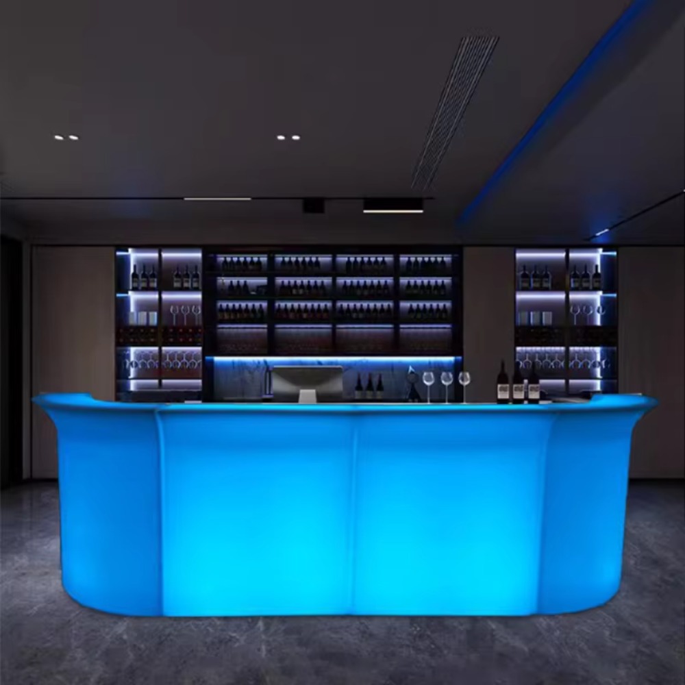 Meja Bar LED Tahan Air untuk L - Outdoor Furniture Rental For Party ulasan dan harga
