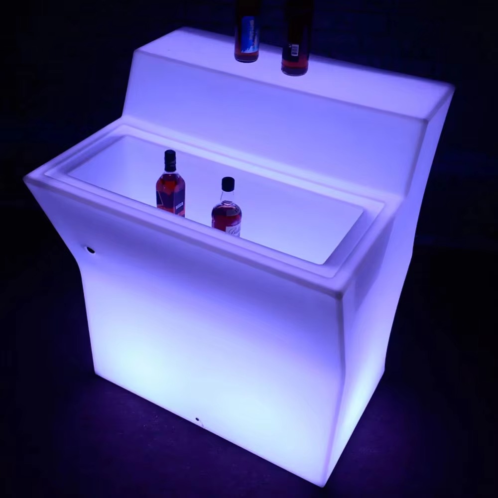 Meja Bar LED Tahan Air untuk L - Outdoor Furniture Rental For Party ulasan dan harga