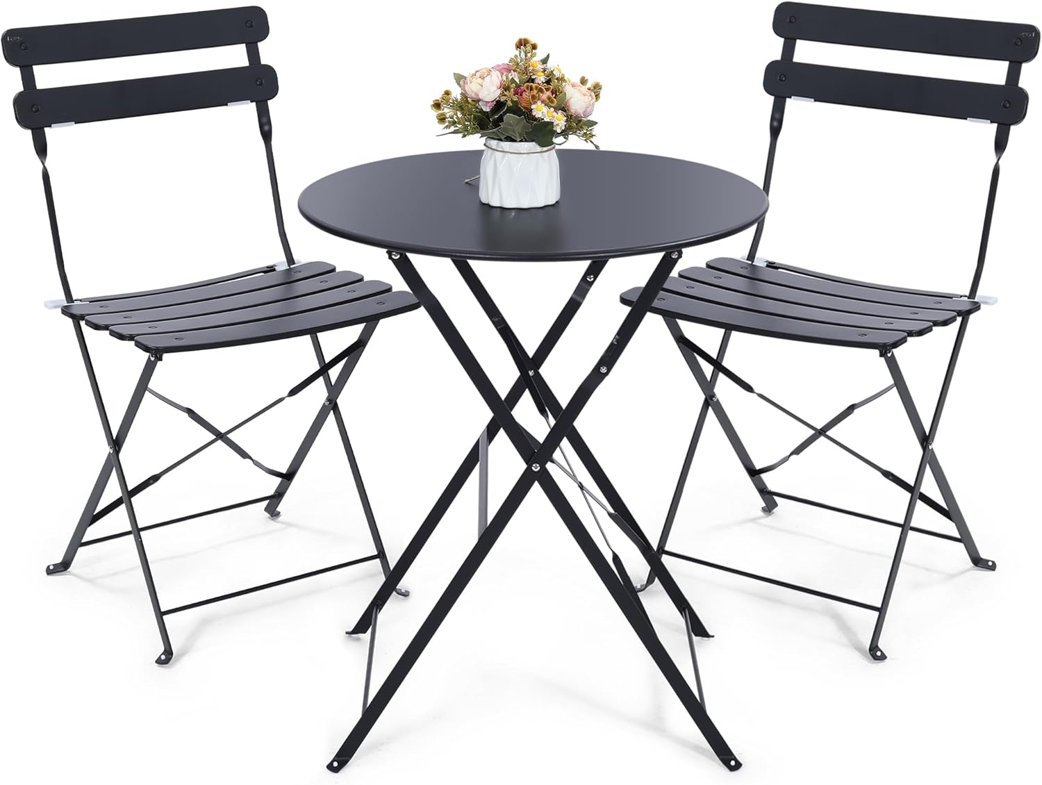 Set bistro luar ruangan lipat  - Outdoor Furniture Small ulasan dan harga