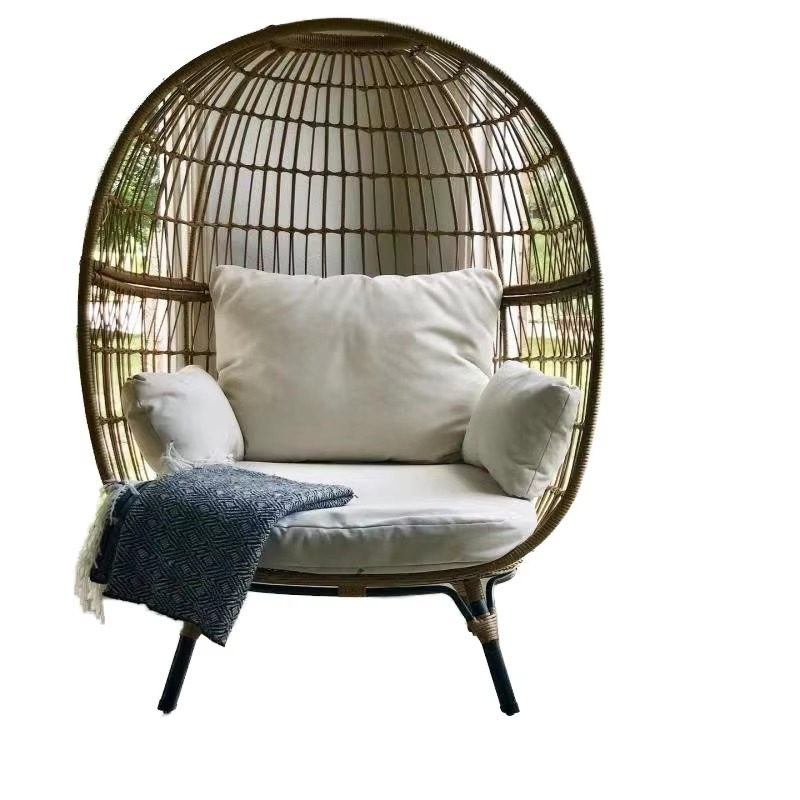 Kursi telur rotan anyaman berk - Outdoor Furniture Egg Chair ulasan dan harga